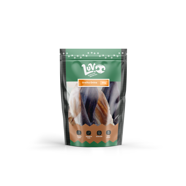 Orelha Ovina 80g Luv