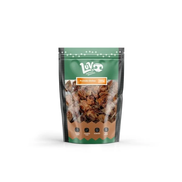 Pulmão Ovino 100g Luv