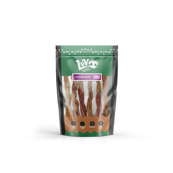 Esôfago Suíno 150g Luv