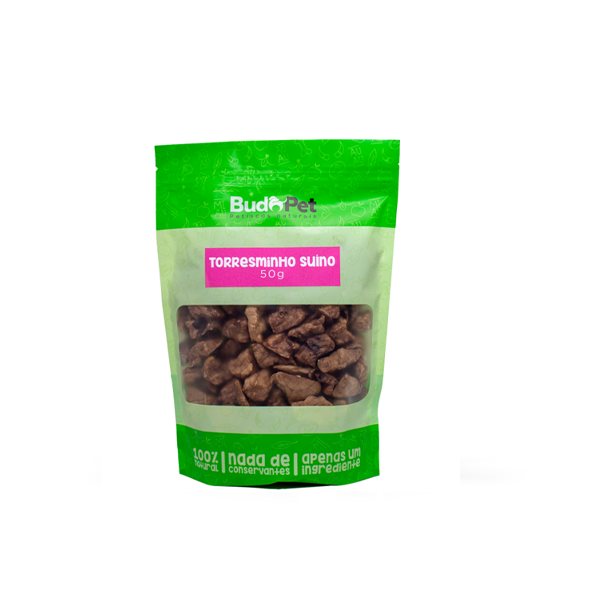 Torresminho Pulmão Suíno 50g Budopet